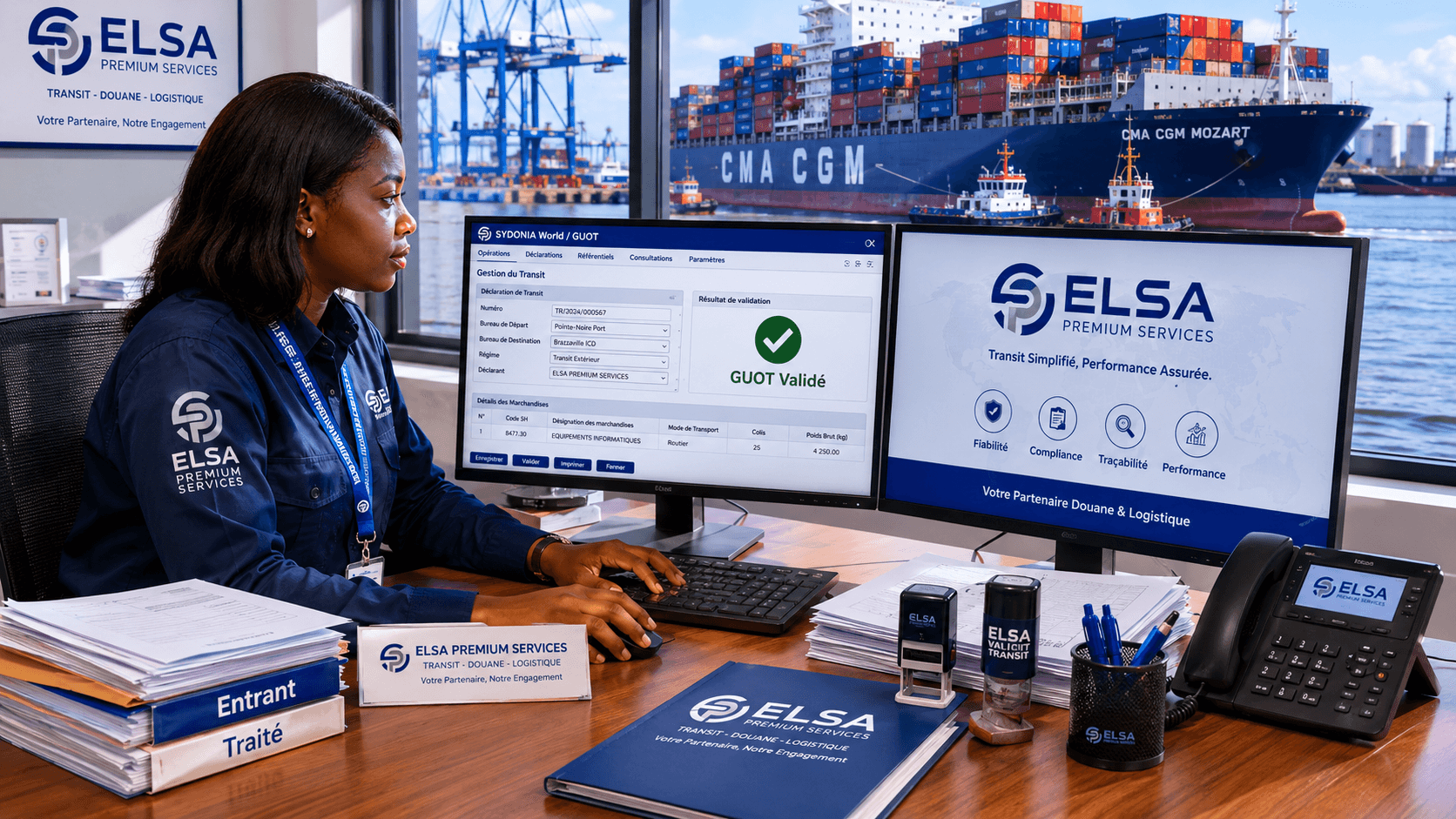 Transit — Dédouanement & Formalités à Pointe-Noire | ELSA Premium Services
